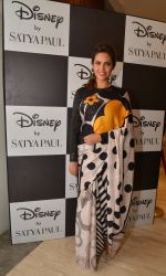 Esha Gupta in Disney Monopop by Satya Paul at Satya Paul Disney launch in Mumbai on 3rd Dec 2014